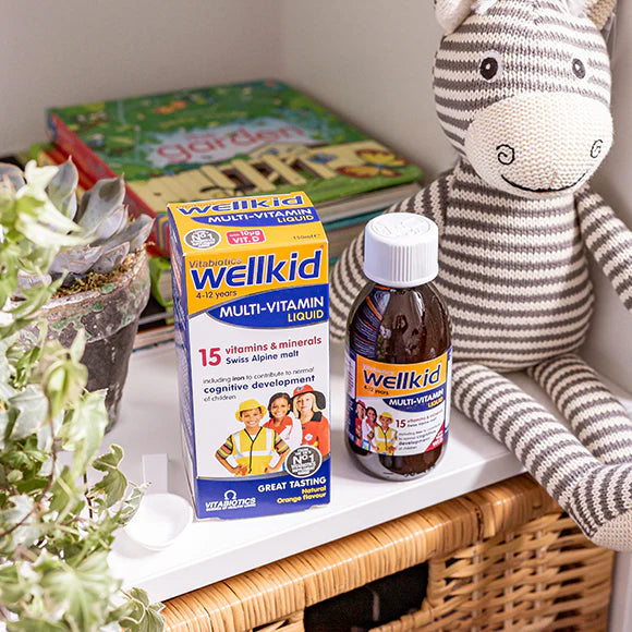 VITABIOTICS WELLKID MULTIVITAMINS SYRUP (4-12 YEARS) (150 ML)