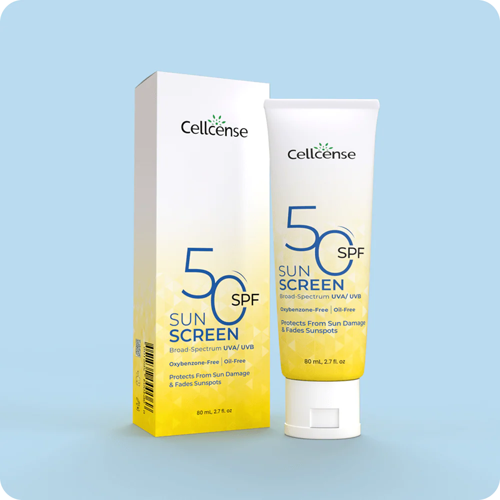 CELLCENSE SUN SCREEN SPF 50 OIL FREE (80 ML)