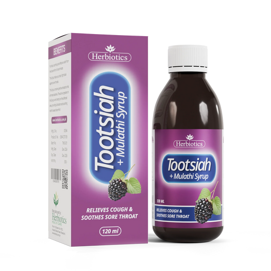 Herbiotics Toot Siah+Mulathi Syrup 120ml