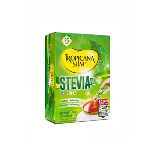 TROPICANA STEVIA DIET STICKS 50 STICKS