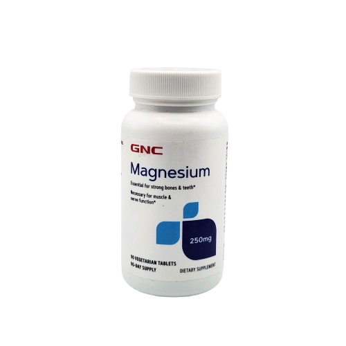 GNC Magnesium 250mg 90 Tablets