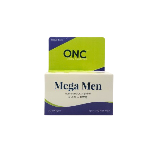 ONC MEGA MEN &CO Q 10 100MG (30 SOFTGELS)