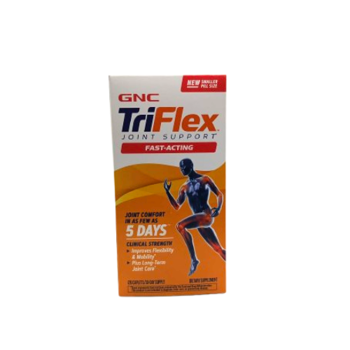 GNC TRIFLEX FAST ACTING  NEW (120 CAPLETS)