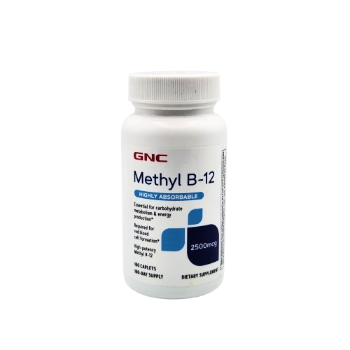 GNC Methyl B-12 2500mcg, 100 Cap