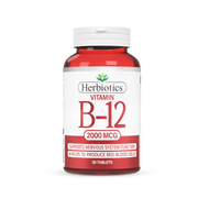 HB VITAMIN B-12 2000MCG (60 TAB)