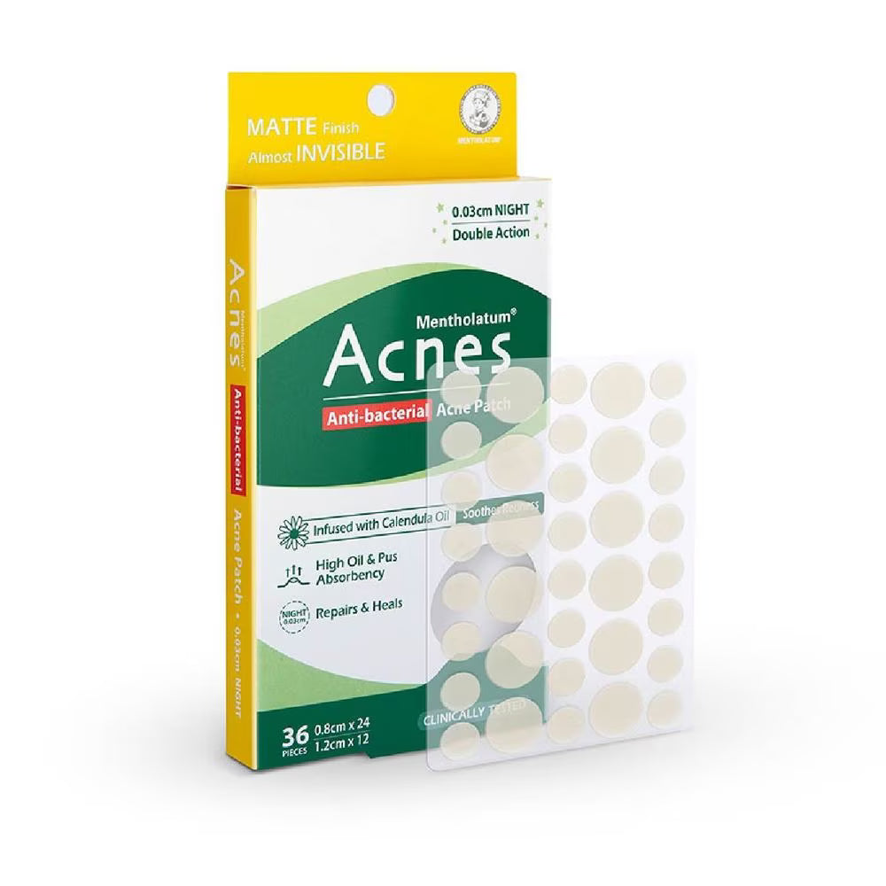 Acnes Anti-bacterial Acne Patch with Calendula 36s Day