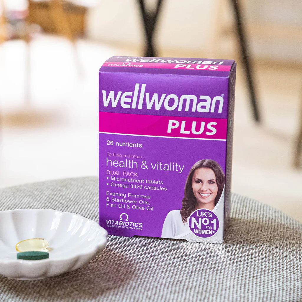 VITABIOTICS WELLWOMAN PLUS OMEGA 3-6-9 (56 TAB/CAP)