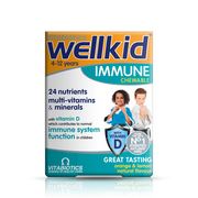 VITABIOTICS WELLKID IMMUNE 4-12 YEARS (30 CHEWABLE TAB)