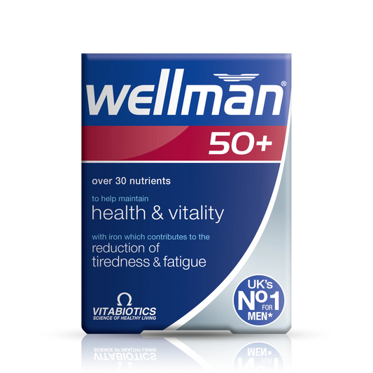 Vitabiotics Wellman 50+ 30 TAB