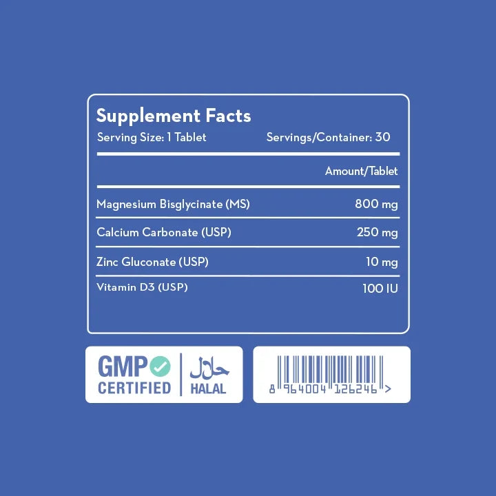 Versus Super Magnesium with Zinc & D3 (30 Tablets)