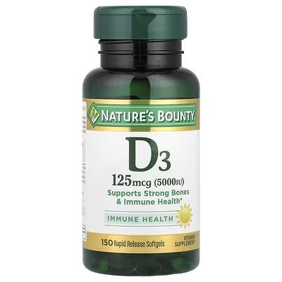 NB D3 125MCG  5000 IU (150 SOFTGELS)