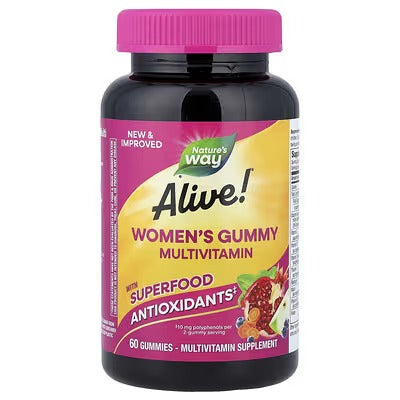 NATURE'S WAY ALIVE WOMEN'S (60'GUMMIES )