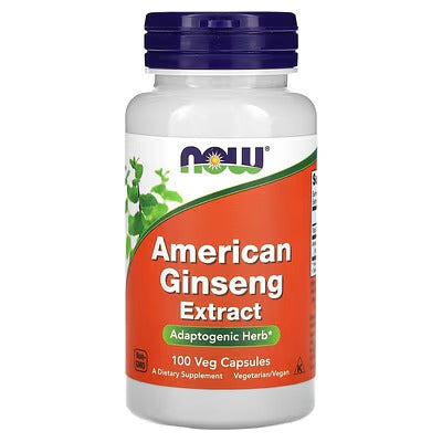 NOW AMERICAN GINSENG EXTRACT (100 CAP)