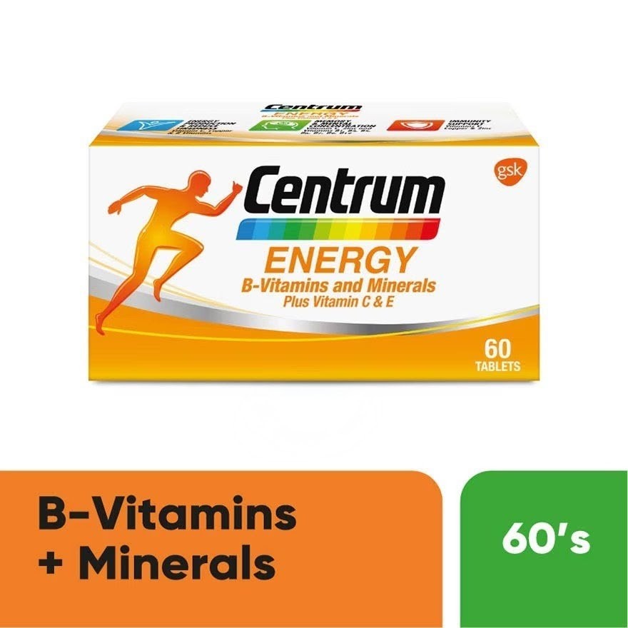 CENTRUM ENERGY 60 TAB MALAYSIA