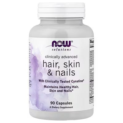 NOW CLINICALLY ADVANCED HAIR,SKIN & NAILS (90 CAP)