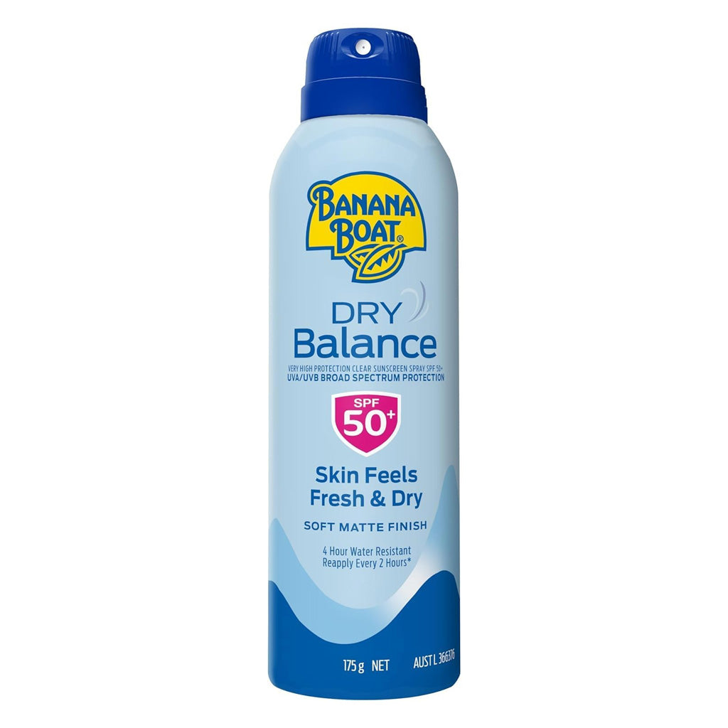 BANANA BOAT DRY BALANCE SPF 50+ SPRAY ICE BLUE (175 GM)