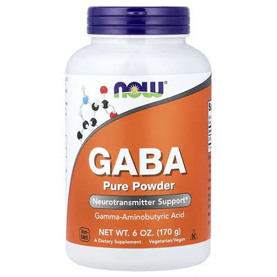 NOW GABA PURE POWDER 6OZ (170 G)
