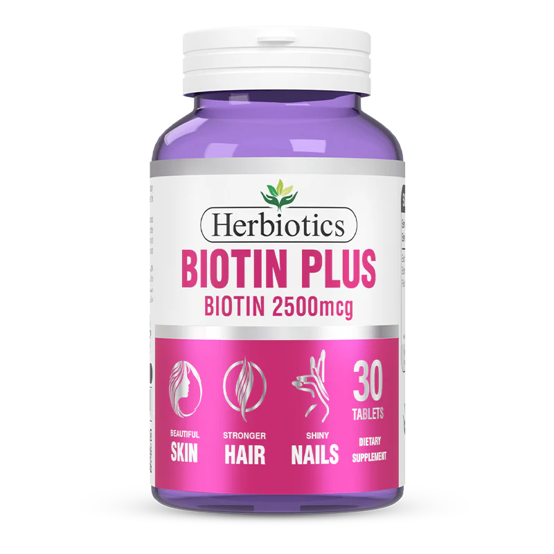 HB BIOTIN PLUS 2500MCG