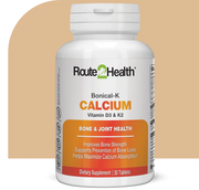 ROUTE 2 HEALTH BONICAL-K CALCIUM VITAMIN D3 & K2 (30 TAB)