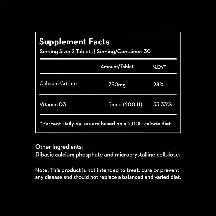 Versus Super Calcium With D3 (60 Tablets)
