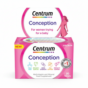 Centrum Conception Multivitamin 30 Tablets – Folic Acid, Immunity, Bone Strength, Cell & Fertility Support for Women Trying to Conceive – Available at docxora.com Pakistan
