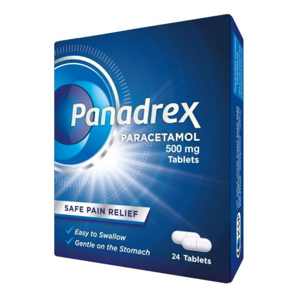 Panadrex Paracetamol 500mg  24 Tablets