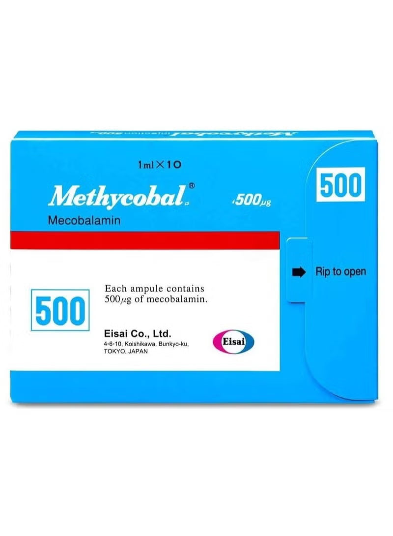 Methycobal Injection 500mg (10 injections)