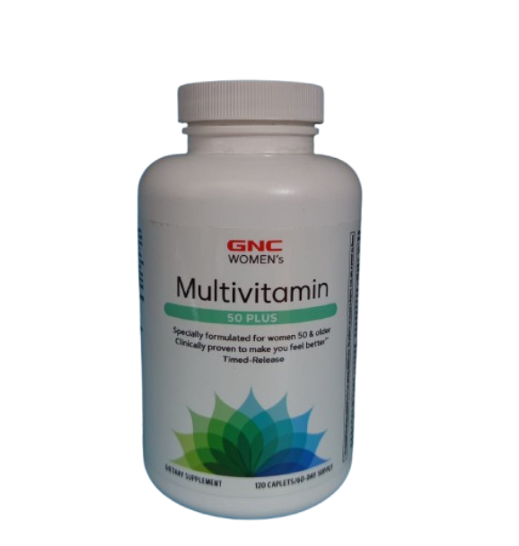 GNC WOMENS'S MULTIVITAMIN 50 PLUS (120 Caplets)