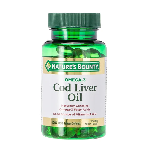NB COD LIVER OIL + OMEGA 3 100'SOFTGELS