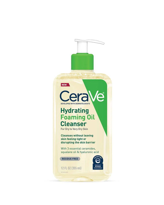 CERAVE HYDRATING FOAMING OIL CLEANSER (355ML)