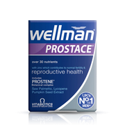 Vitabiotics Wellman Prostace 60 Tablets - UK's No.1 Men's Supplement with Prostene Botanical Complex, Saw Palmetto, Lycopene & Zinc for Prostate Health in Pakistan