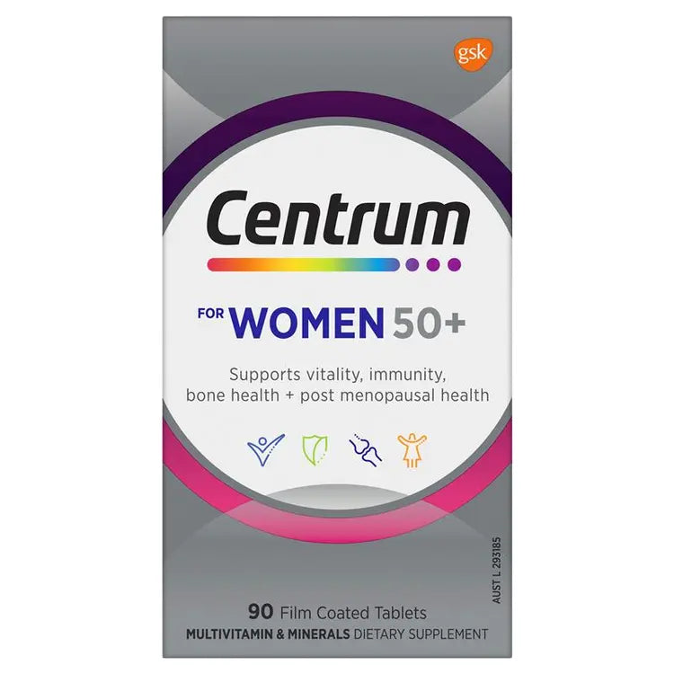 CENTRUM  WOMAN 50+ (90 Tablets)