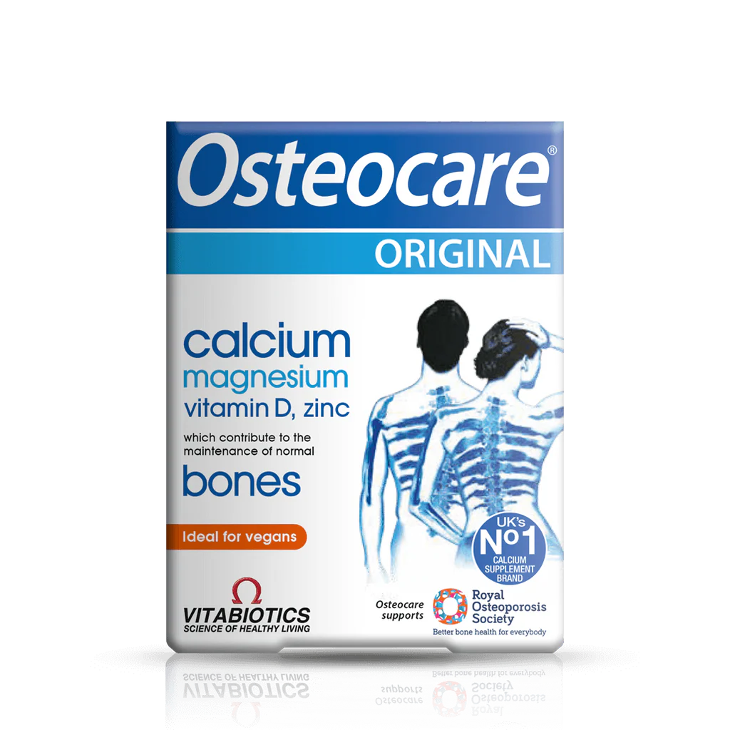 Vitabiotics Osteocare Original 30 Tablets - Calcium, Magnesium, Vitamin D & Zinc for Bone Health - UK No.1 Calcium Supplement - Ideal for Vegans - Available at docxora.com Pakistan