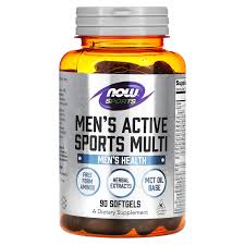 NOW MENS ACTIVE SPORTS MULTI (90 SOFTGELS)