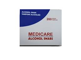 MEDICARE ALCOHOL SWABS IMP (50 PCS)