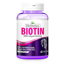 Herbiotics BIOTIN 5000 MCG (60 SOFTGELS)