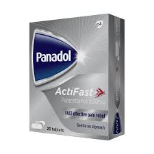 PANADOL ACTIFAST 20'TAB  IMP