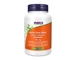 NOW HORNY GOAT WEED EXTRACT 750MG (90 TAB)