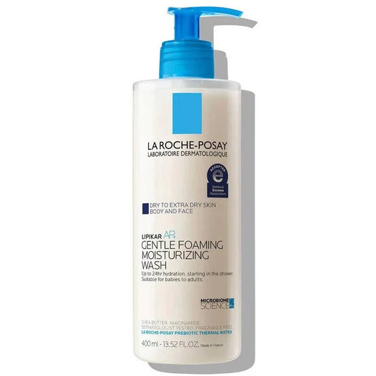 LA ROCHE POSAY GENTLE FOAMING MOISTURIZING WASH (400ML)