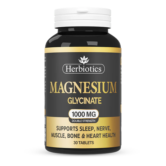 HERBIOTICS MAGNESIUM GLYCINATE 1000MG (30 TAB)