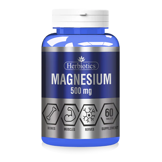 HERBIOTICS MAGNESIUM 500 MG (60 TAB)