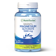 Nutrifactor, Magnesium Glycinate, 1,000 Mg, 30 tablets