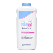 Sebamed Baby Powder with Olive Oil for sensitive skin on white background – docxora.com Pakistan