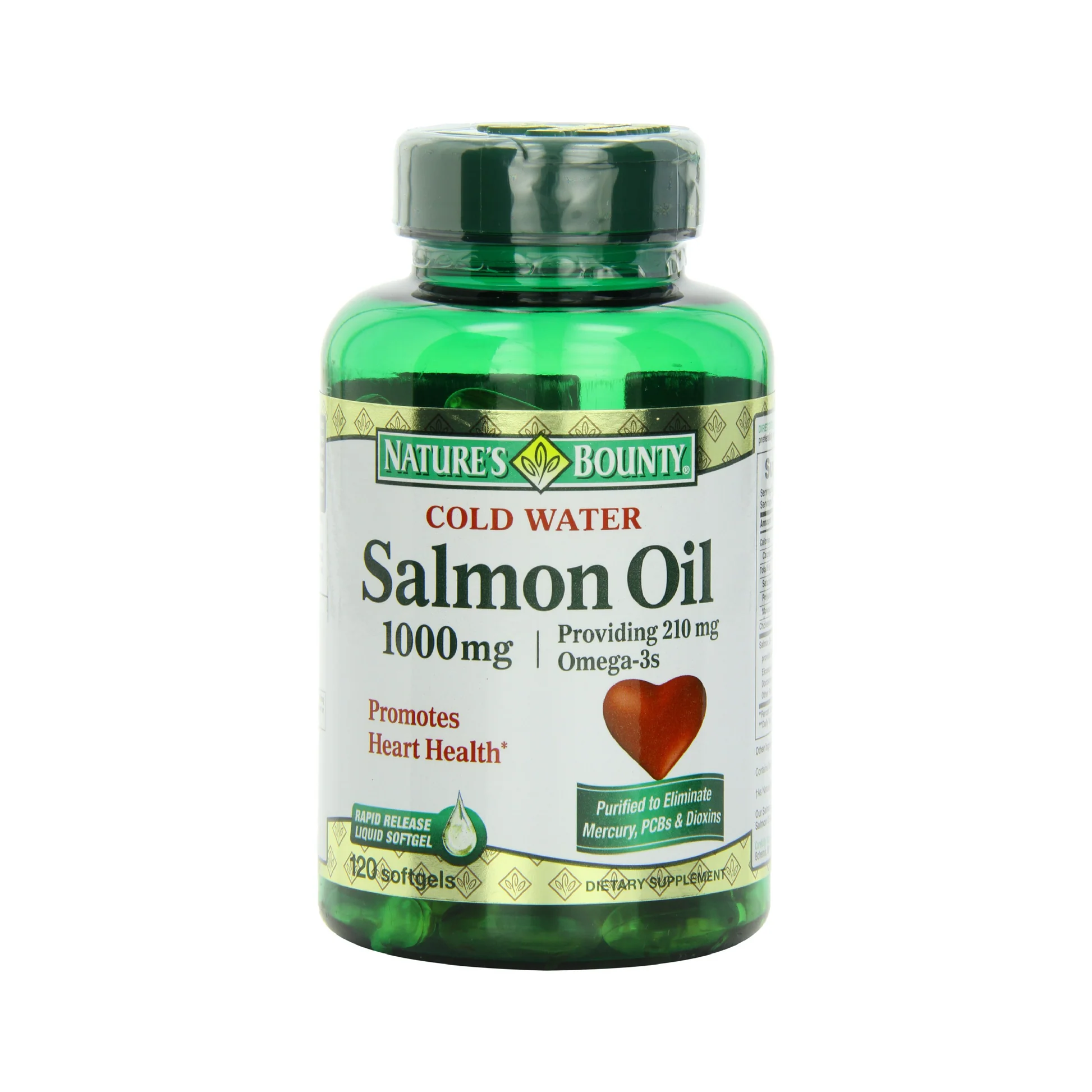 NB SALMON OIL 1000MG (120 SOFTGELS)