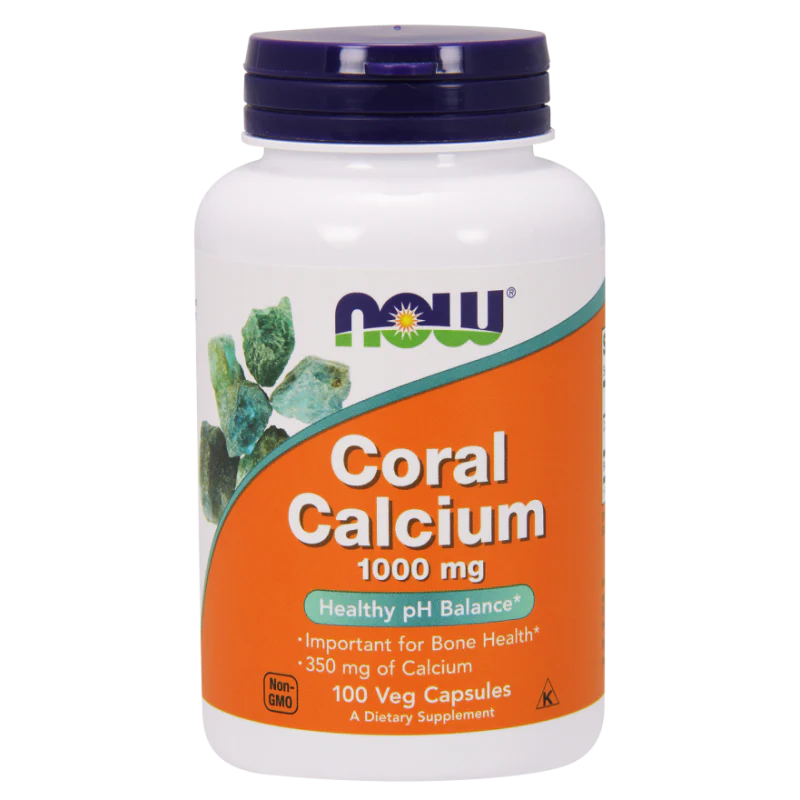 NOW CORAL CALCIUM 1000MG (100 VEG CAP)