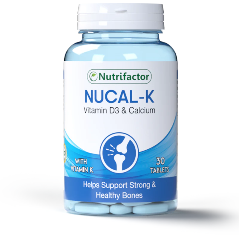 Nutrifactor, Nucal-K, Vitamin D3 & Calcium, 30 Tablets