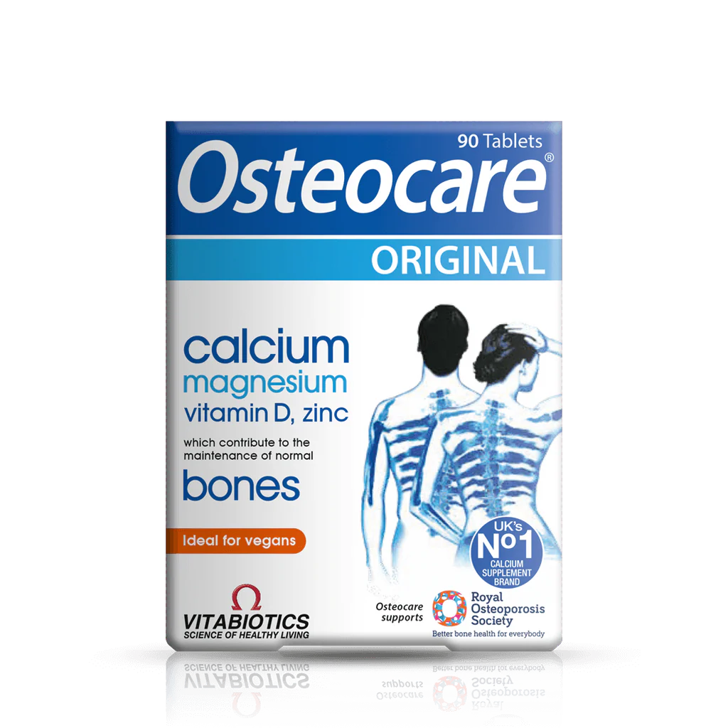 Vitabiotics Osteocare Original Calcium Magnesium Vitamin D Zinc Tablets 90 Pack – UK's No.1 Calcium Supplement Brand, Ideal for Vegans, Supports Normal Bones – docxora.com Pakistan
