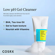 COSRX LOW PH GOOD MORNING GEL CLEANSER 5.07 OZ (150 ML)