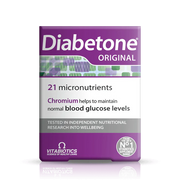 Vitabiotics Diabetone Original 30 Tablets – 21 Micronutrients with Chromium for Normal Blood Glucose Levels – UK's No.1 Vitabiotics Supplement Range – Available at docxora.com Pakistan
