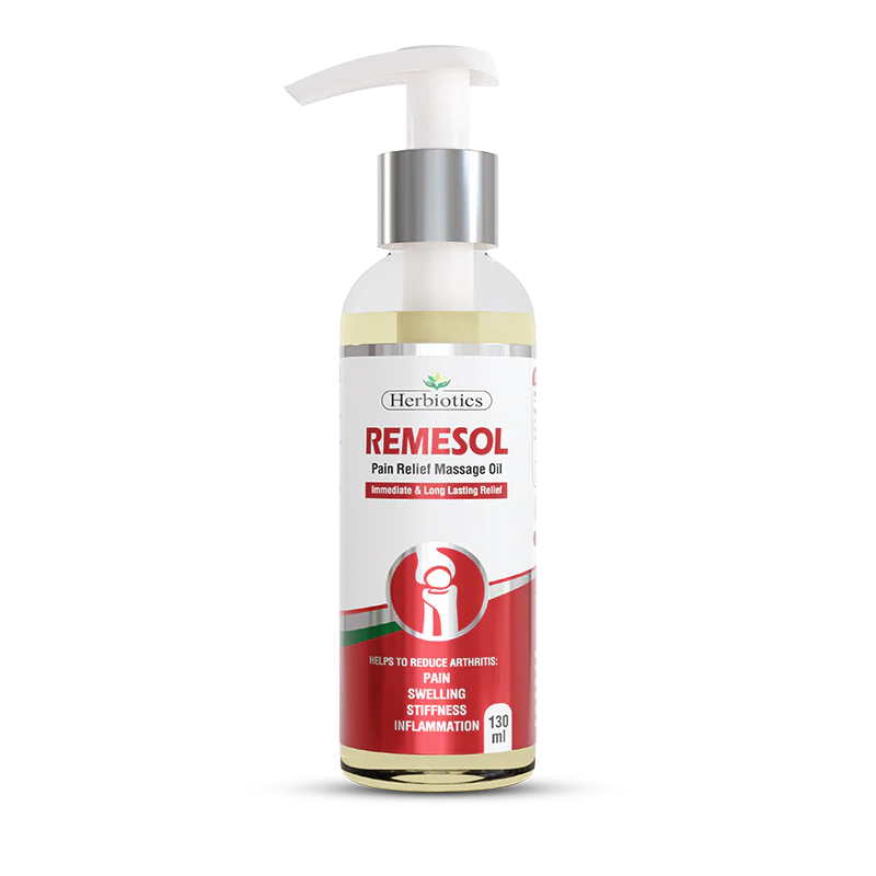 HB REMESOL PAIN RELIEF MASSAGE OIL (130 ML)